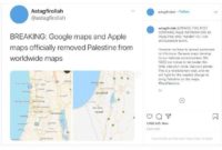 Benarkah Google Menghapus Palestina